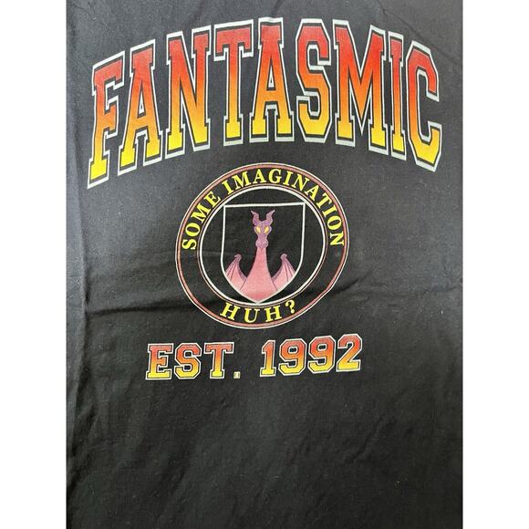 Disney Parks Fantasmic T- Shirt College Style Gildan XL Epcot Tee - Picture 2 of 3